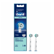 CEPILLO DENTAL ELECTRICO RECAMBIO ORAL-B ORTHO 2 CABEZALES
