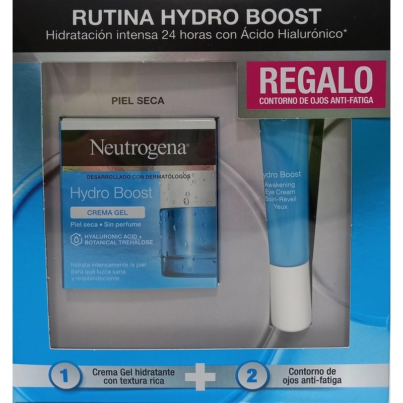 NEUTROGENA HYDRO BOOST CREMA GEL + CONT OJOS