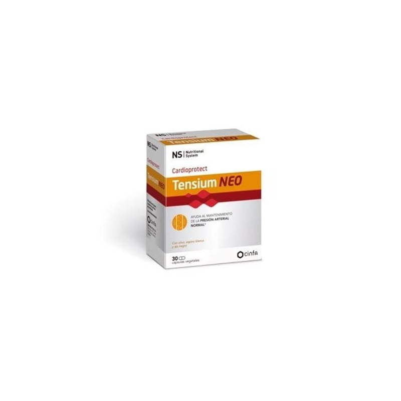 NS CARDIOPROTECT TENSIUM NEO 30 CAPSULAS VEG