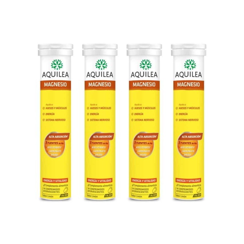 AQUILEA MAGNESIO 56 COMP EFERV LIMON FORMATO XL