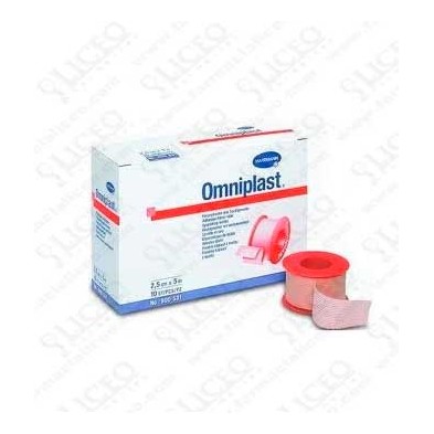ESPARADRAPO HIPOALERGICO OMNIPLAST TEJIDO RESIST 5x5