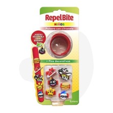 REPEL BITE NIÑOS PULSERA CON CITRONELA 1 UNIDAD PERSONALIZABLE