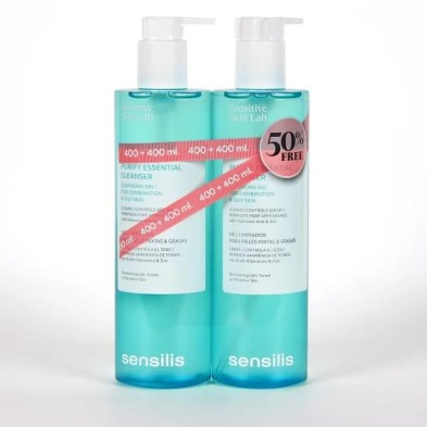 SENSILIS DUPLO PURIFY ESSENCIAL CLEANSER 400ML+400ML