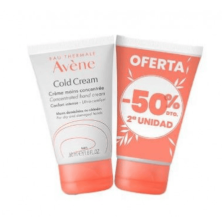 AVENE COLD CREAM CREMA DE MANOS PACK DUO 50% 2ª UNIDAD