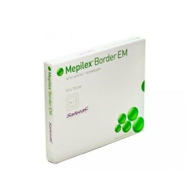 MEPILEX BORDER E.M. APOSITO ESTERIL 15x15 CM 3 UNIDADES