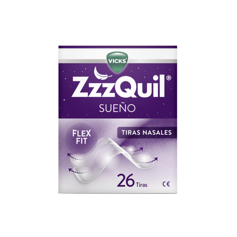 ZZZQUIL SUEÑO 26 TIRAS NASALES