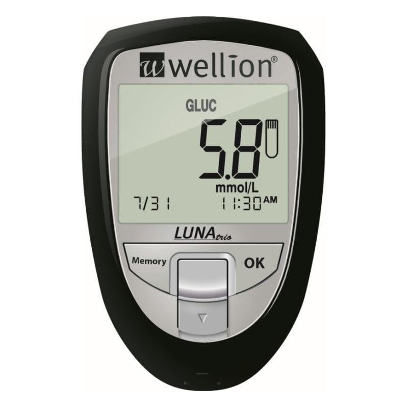 WELLION LUNA TRIO MEDIDOR