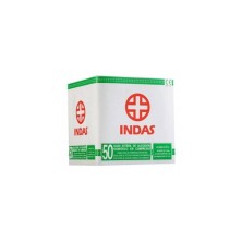 GASA ESTERIL ALGODON HIDROFILO COMPRESAS INDAS S 50 UNIDADES