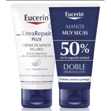 EUCERIN DUPLO CREMA DE MANOS UREA REPAIR PLUS 2 X 75 ML
