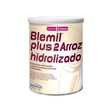 BLEMIL PLUS 2 ARROZ HIDROLIZADO LATA 400 GR NEUTRO
