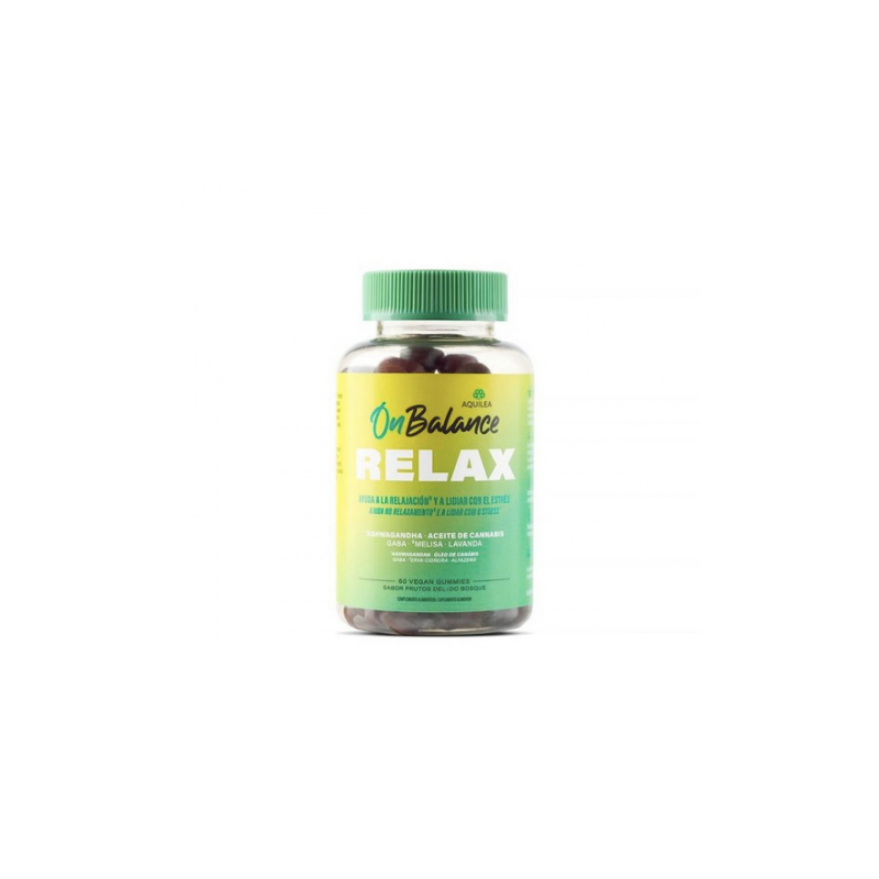 AQUILEA ONBALANCE RELAX 60 GOMINOLAS SABOR FRUTOS DEL BOSQUE
