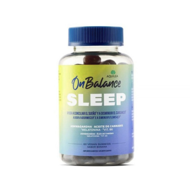AQUILEA ONBALANCE SLEEP 60 GOMINOLAS SABOR BANANA