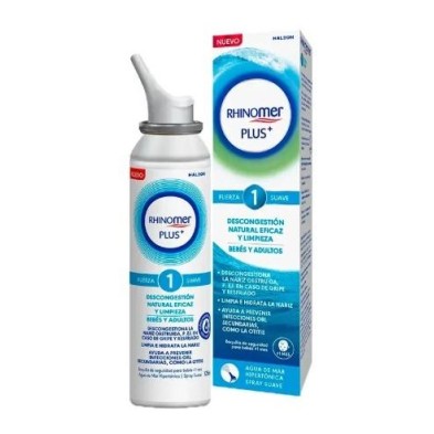RHINOMER PLUS BEBES Y ADULTOS FUERZA 1 SUAVE  125 ML