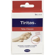 TIRITAS CLASSIC APOSITO ADHESIVO PRECORTADA 0,5 M x 6 CM