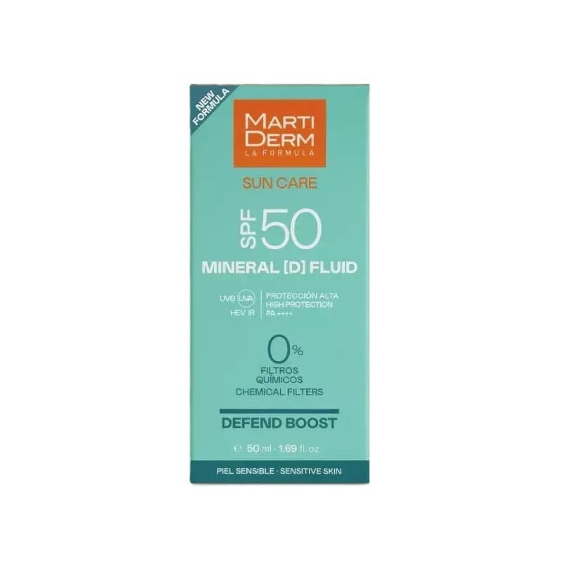 Martiderm SPF 50 Mineral D Fluid 50 ml | Farmacia Liceo