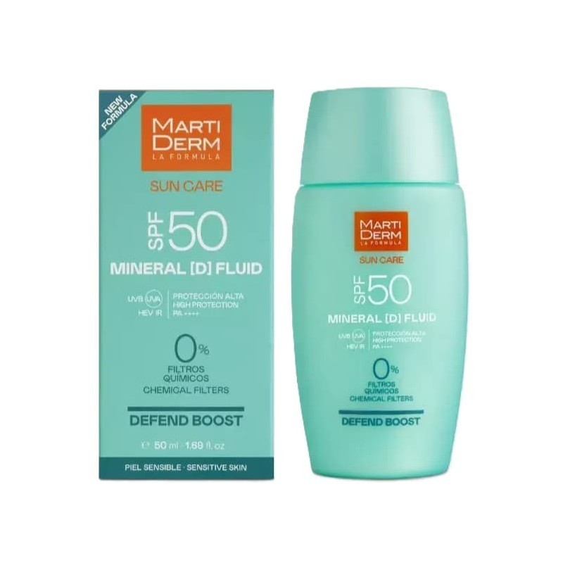 Martiderm SPF 50 Mineral D Fluid 50 ml | Farmacia Liceo