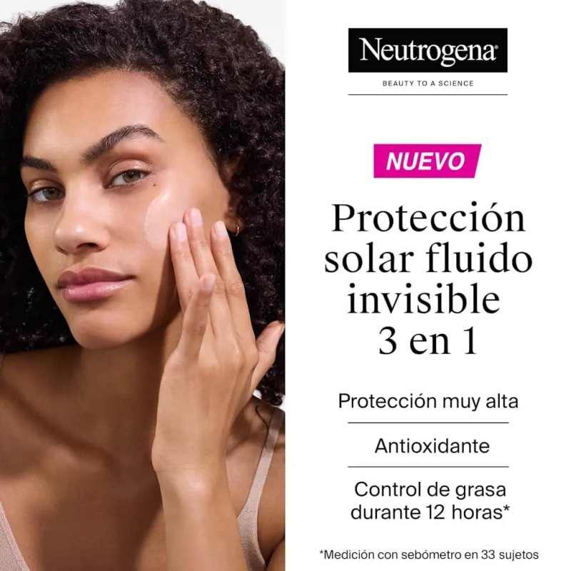 NEUTROGENA ULTRA SHEER FLUIDO CONTROL GRASA FACIAL SPF 50+
