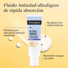 NEUTROGENA ULTRA SHEER FLUIDO ANTI EDAD FACIAL SPF 50