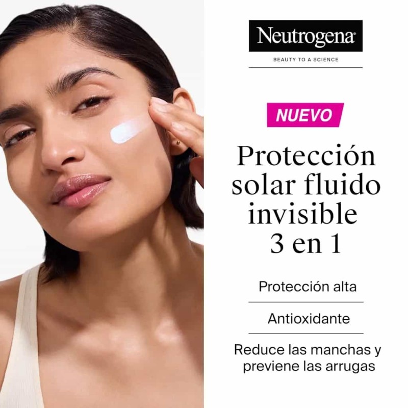 NEUTROGENA ULTRA SHEER FLUIDO ANTI EDAD FACIAL SPF 50
