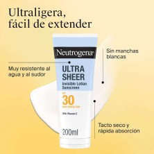 NEUTROGENA ULTRA SHEER LOCION HIDRATANTE SPF 30