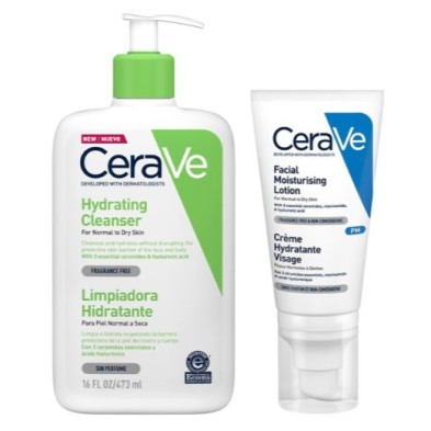 CERAVE PACK RUTINA HIDRATACION PIEL SECA/NORMAL