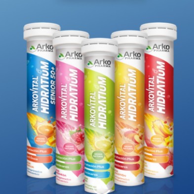 Arkovital Hidratium Limón 24 Comp | Farmacia Liceo