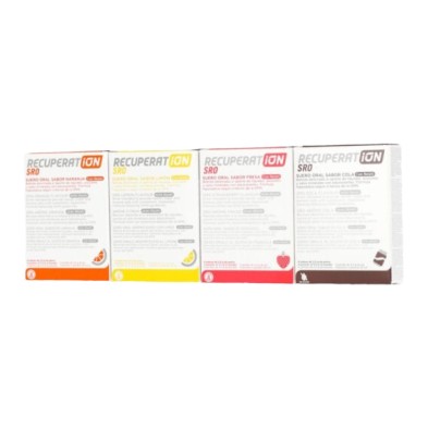 Recuperat-Ion Suero Oral Limón 4 Sobres | Farmacia Liceo