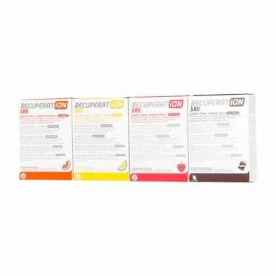 Recuperat-ion Suero Oral Cola 4 Sobres | Farmacia Liceo
