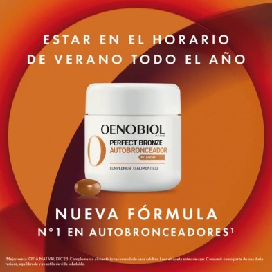 Oenobiol Autobronceador 30 Cápsulas | Farmacia Liceo