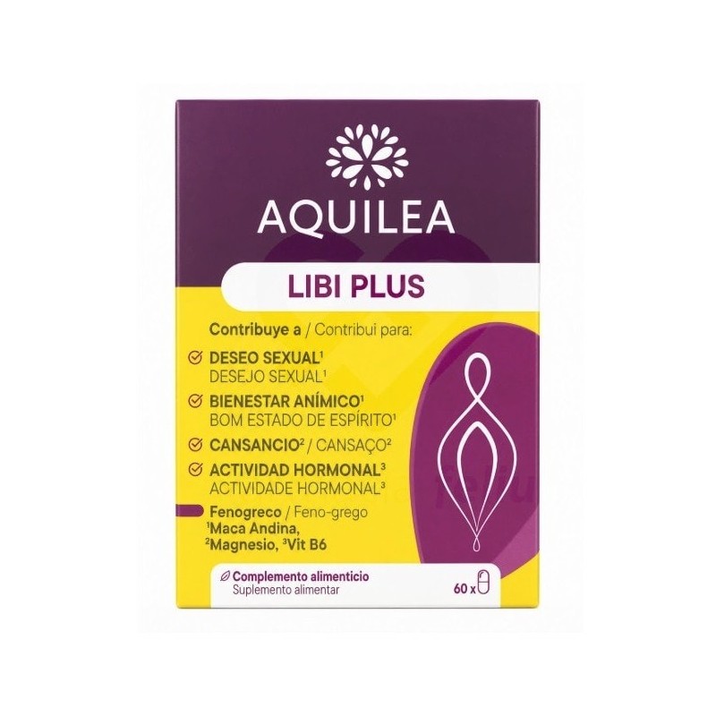 Aquilea Libi Plus 60 Cápsulas | Deseo Sexual | Farmacia Liceo
