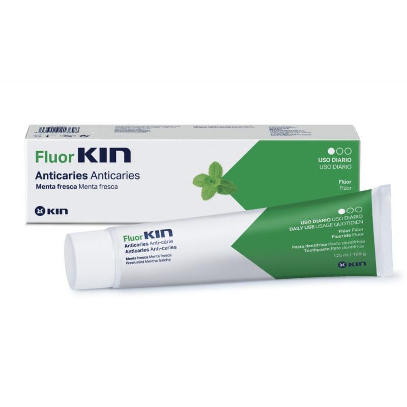 FLUOR KIN ANTICARIES PASTA DENTIFRICA MENTA FRESCA 125 ML
