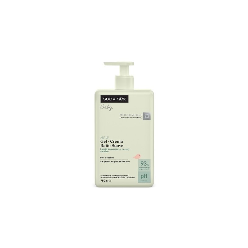 SUAVINEX PEDIATRIC GEL CREMA BAÑO SUAVE 750 ML