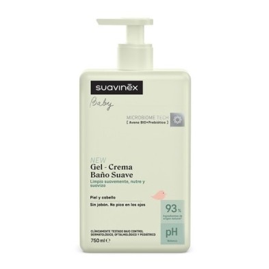 SUAVINEX PEDIATRIC GEL CREMA BAÑO SUAVE 750 ML