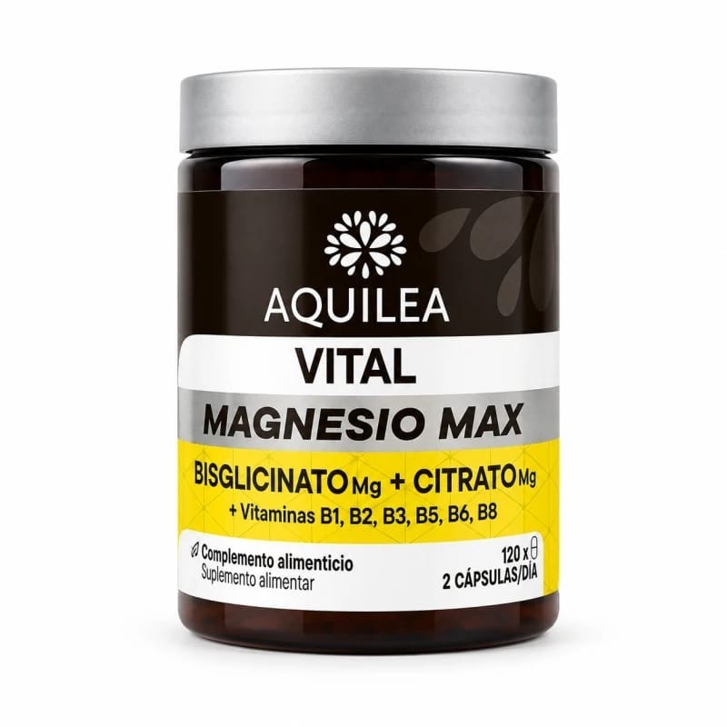 AQUILEA VITALS MAGNESIO MAX 120 CAPSULAS