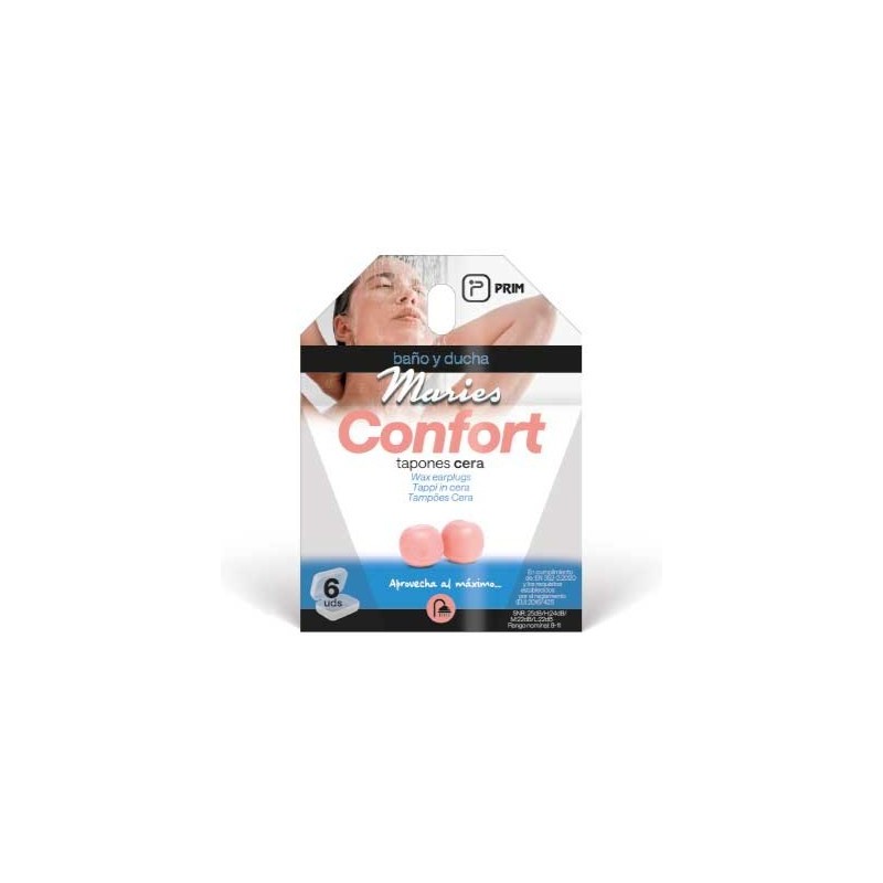 Tapones Maries Cera 6u | Dormir y antirruido | Farmacia Liceo
