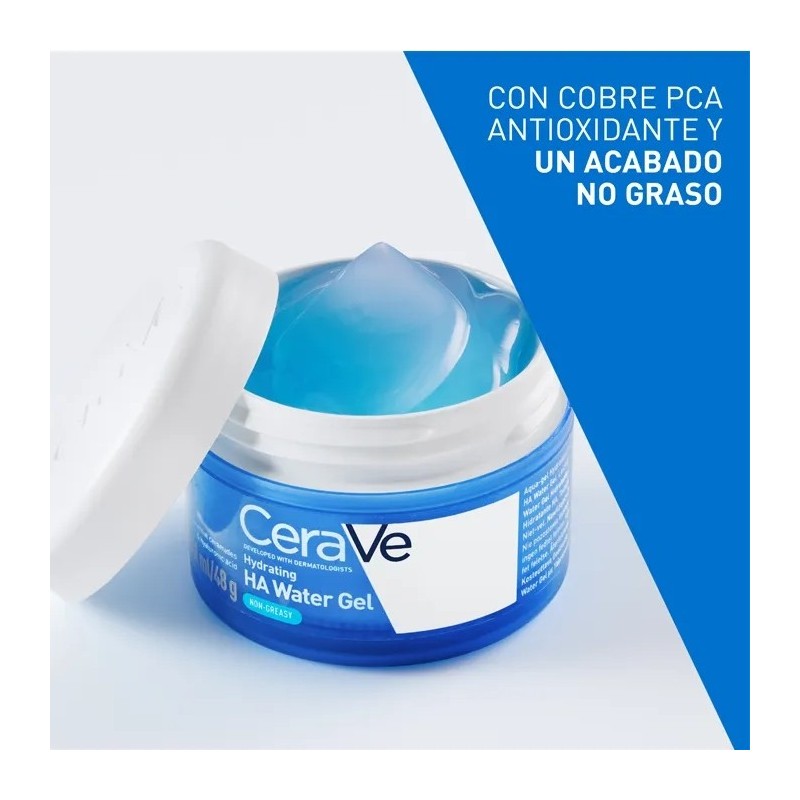 CERAVE WATER GEL HIDRATANTE ÁCIDO HIALURÓNICO 48 G