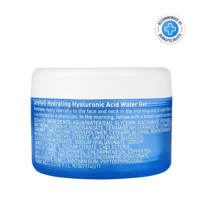 CERAVE WATER GEL HIDRATANTE ÁCIDO HIALURÓNICO 48 G