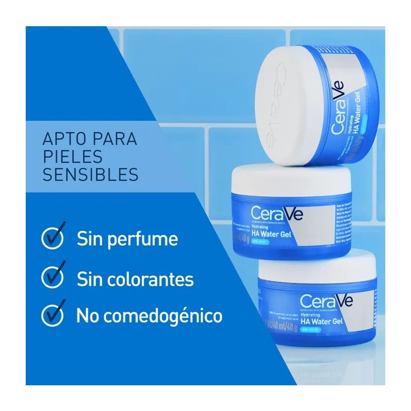 CERAVE WATER GEL HIDRATANTE ÁCIDO HIALURÓNICO 48 G