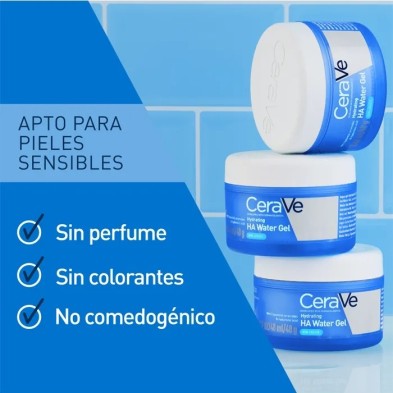 CERAVE WATER GEL HIDRATANTE ÁCIDO HIALURÓNICO 48 G