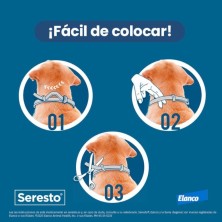 SERESTO COLLAR PARA PERROS MENOS DE 8 KG 38 CM 1,25/0,56 G