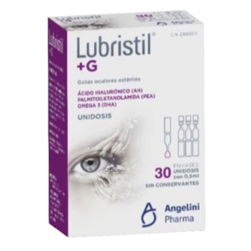 Lubristil +G 30 Unidosis | Colirio Ojo Seco | Farmacia Liceo