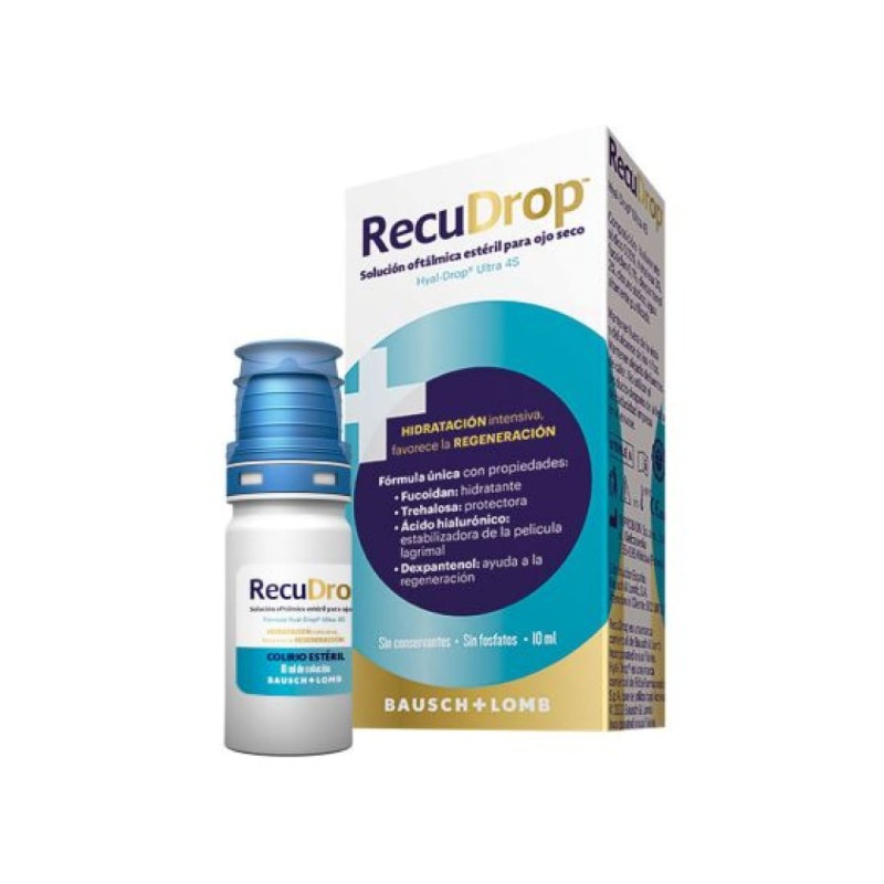 Recudrop Solución Oftálmica Ojo Seco 10 ml | Farmacia Liceo