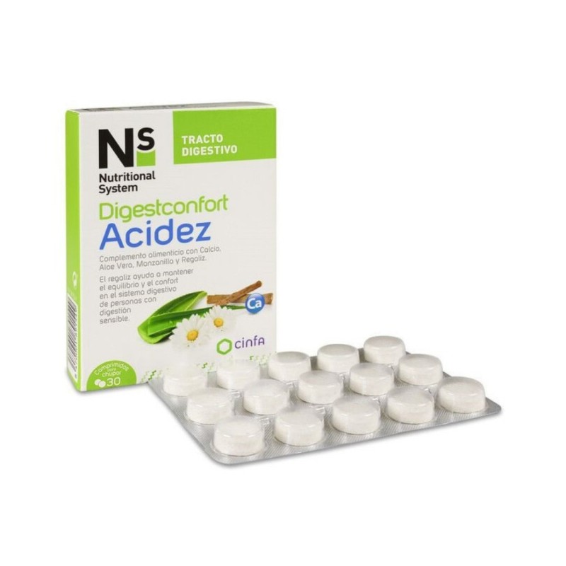 NS DigestConfort Acidez 30 Comp | Antiácido Rápido