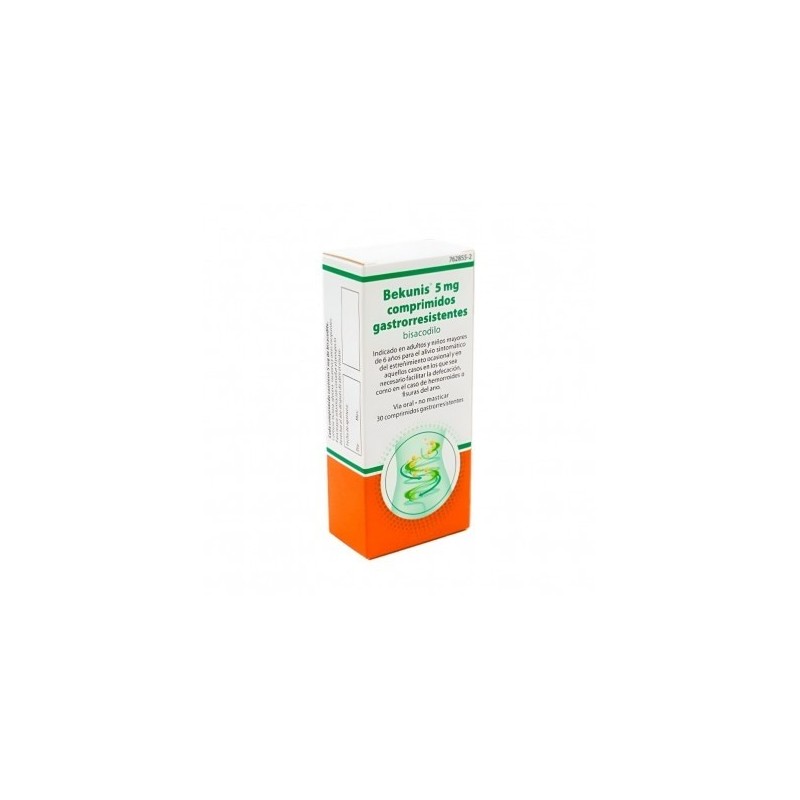 BEKUNIS 5 MG 30 COMPRIMIDOS GASTRORESISTENTES