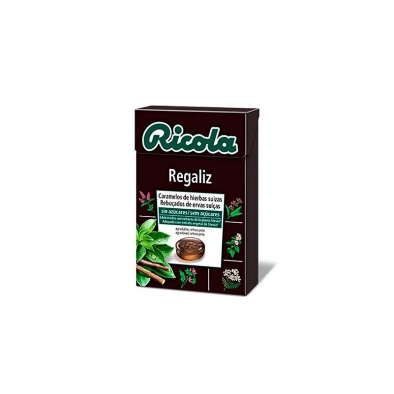 CARAM RICOLA REGALIZ S/A 50 G