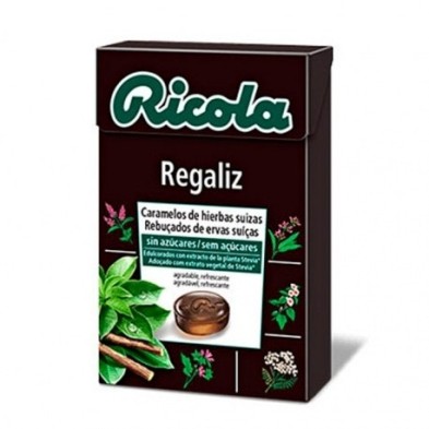 CARAM RICOLA REGALIZ S/A 50 G