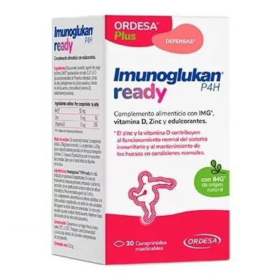 IMUNOGLUKAN P4H READY 30 COMPRIMIDOS MASTICABLES