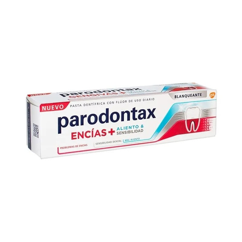 PARODONTAX ENCIAS + ALIENTO & SENS BLANQ  75 ML