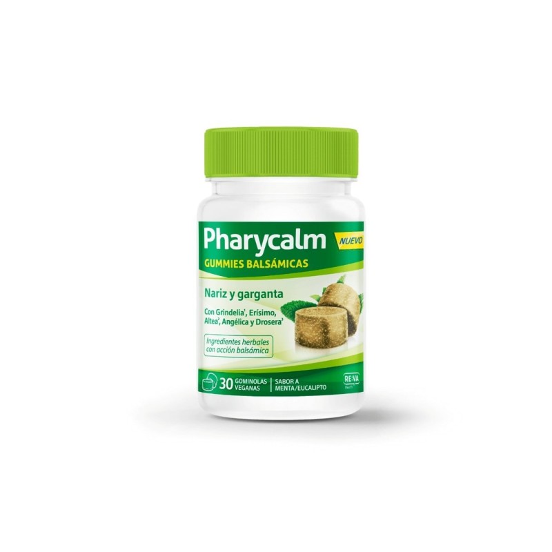 PHARYCALM GUMMIES BALSAMICAS 30 UNIDADES SABOR MENTA EUCALIPTO