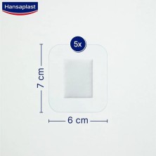 HANSAPLAST AQUA PROTECT APOSITO ADHESIVO XL 5 U 6X7